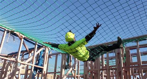 drop test safety net|fall safety net systems.